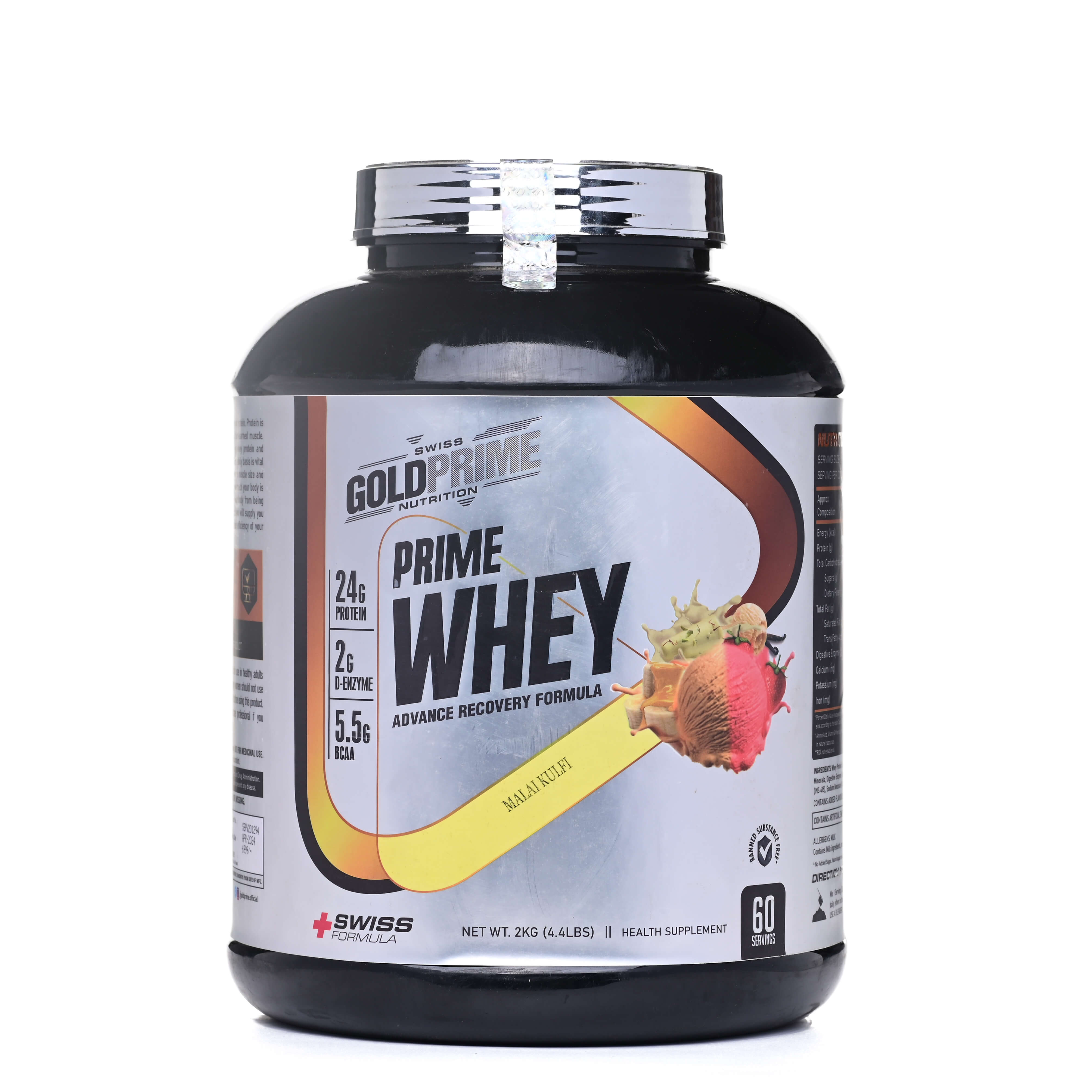 Whey Protein 2 kg Gold Prime