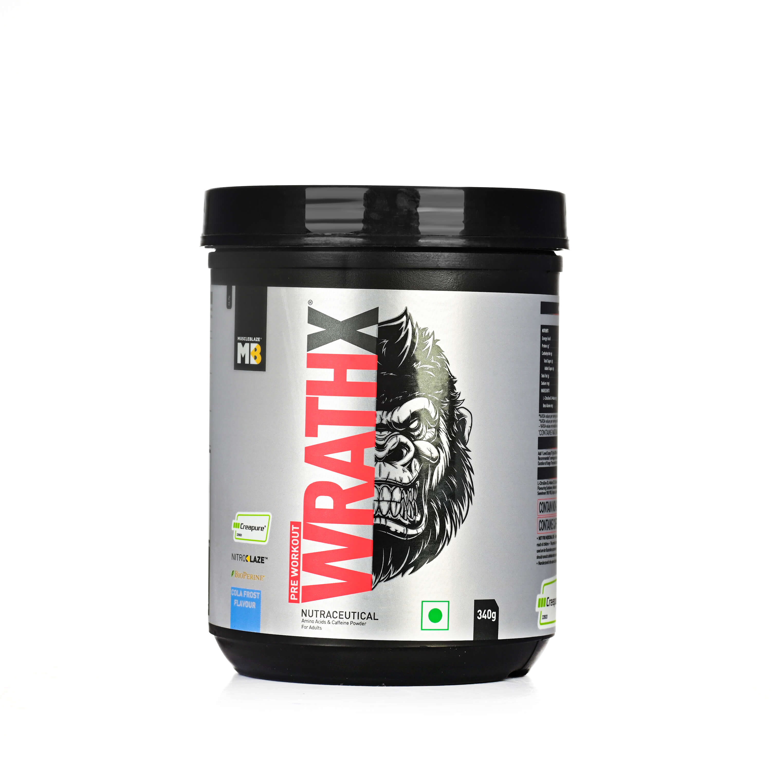Pre Workout Wrathx 300 gm M.B.