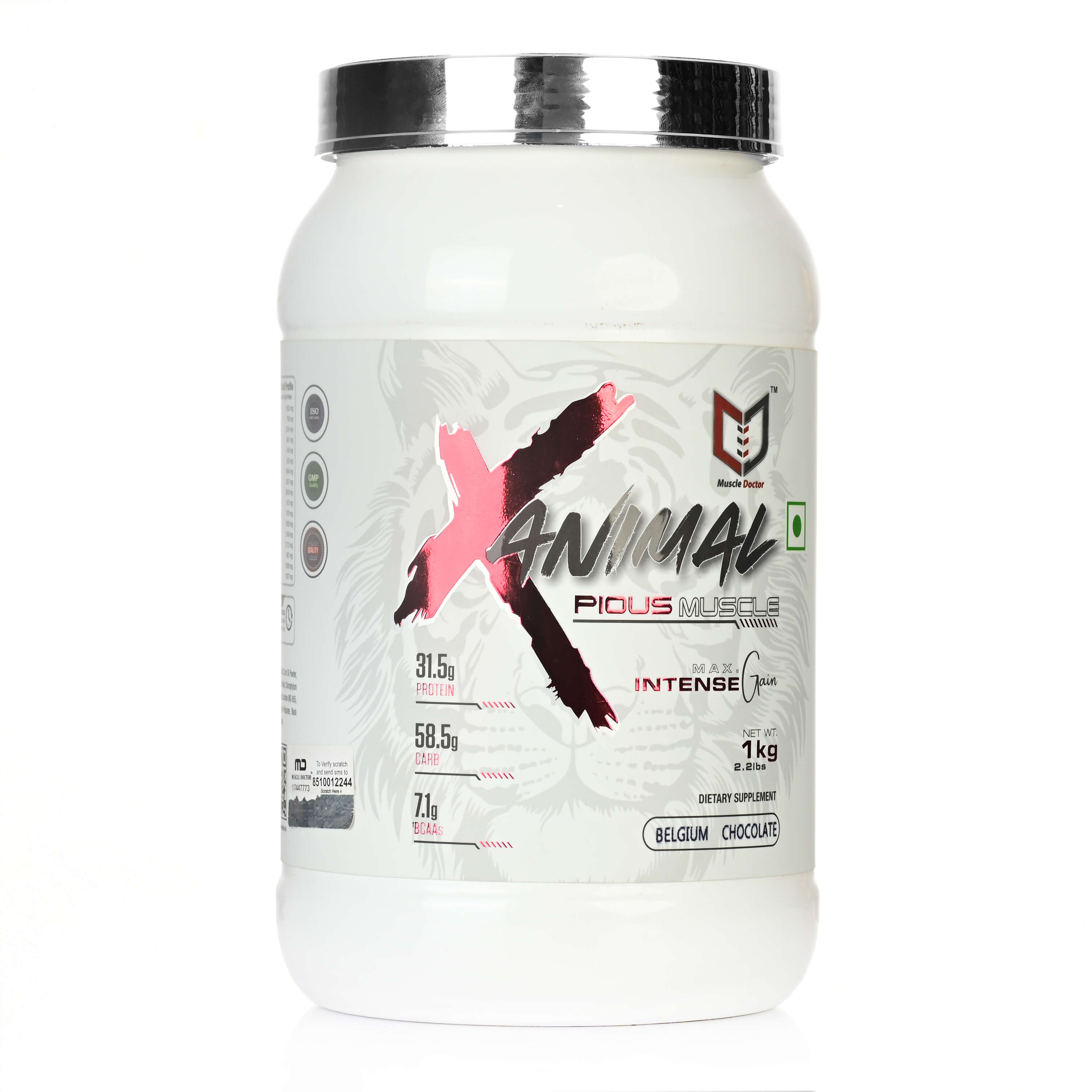 Weight Gainer Pious Muscle 1 kg M.D.