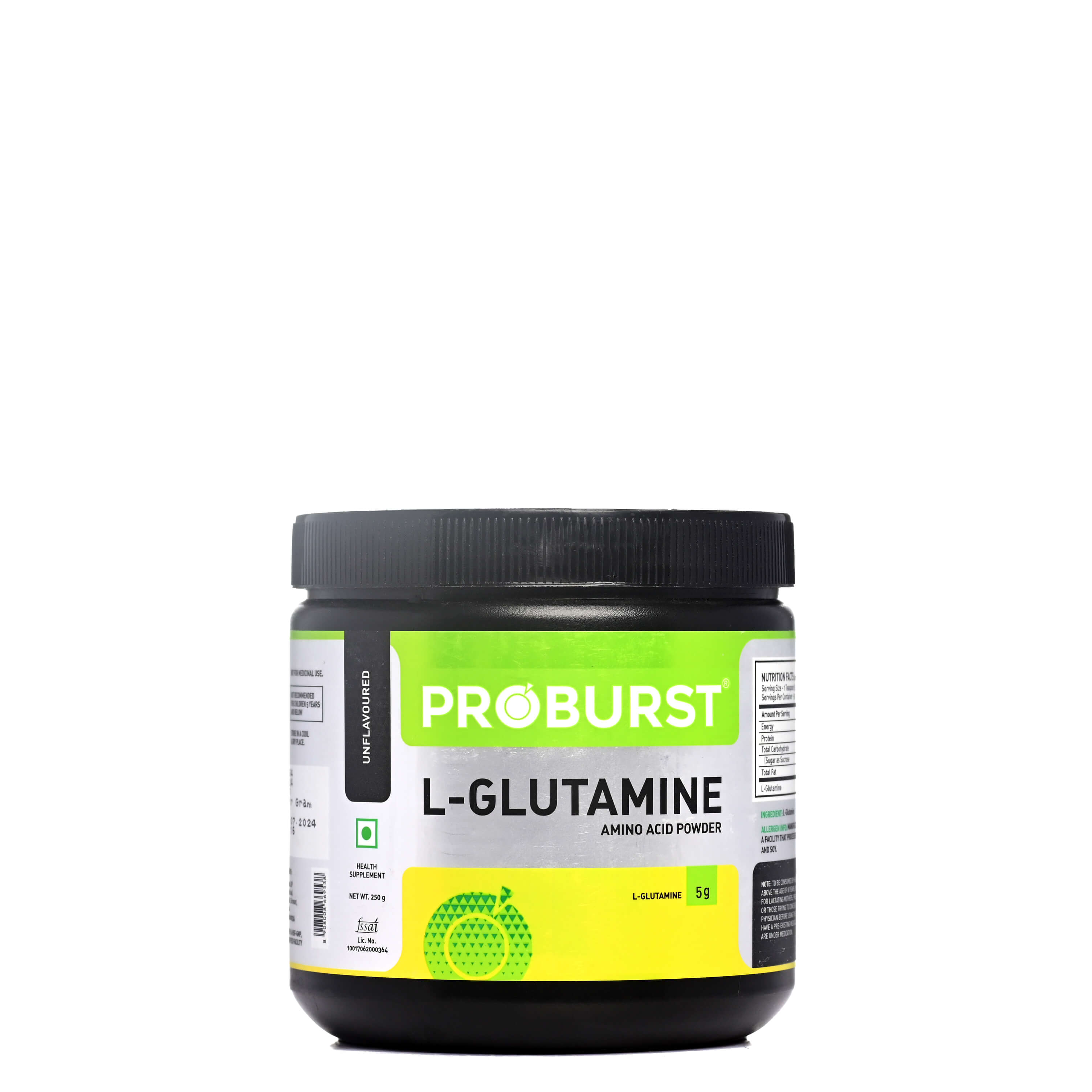 L-Glutamine 250 gm Pro Burst