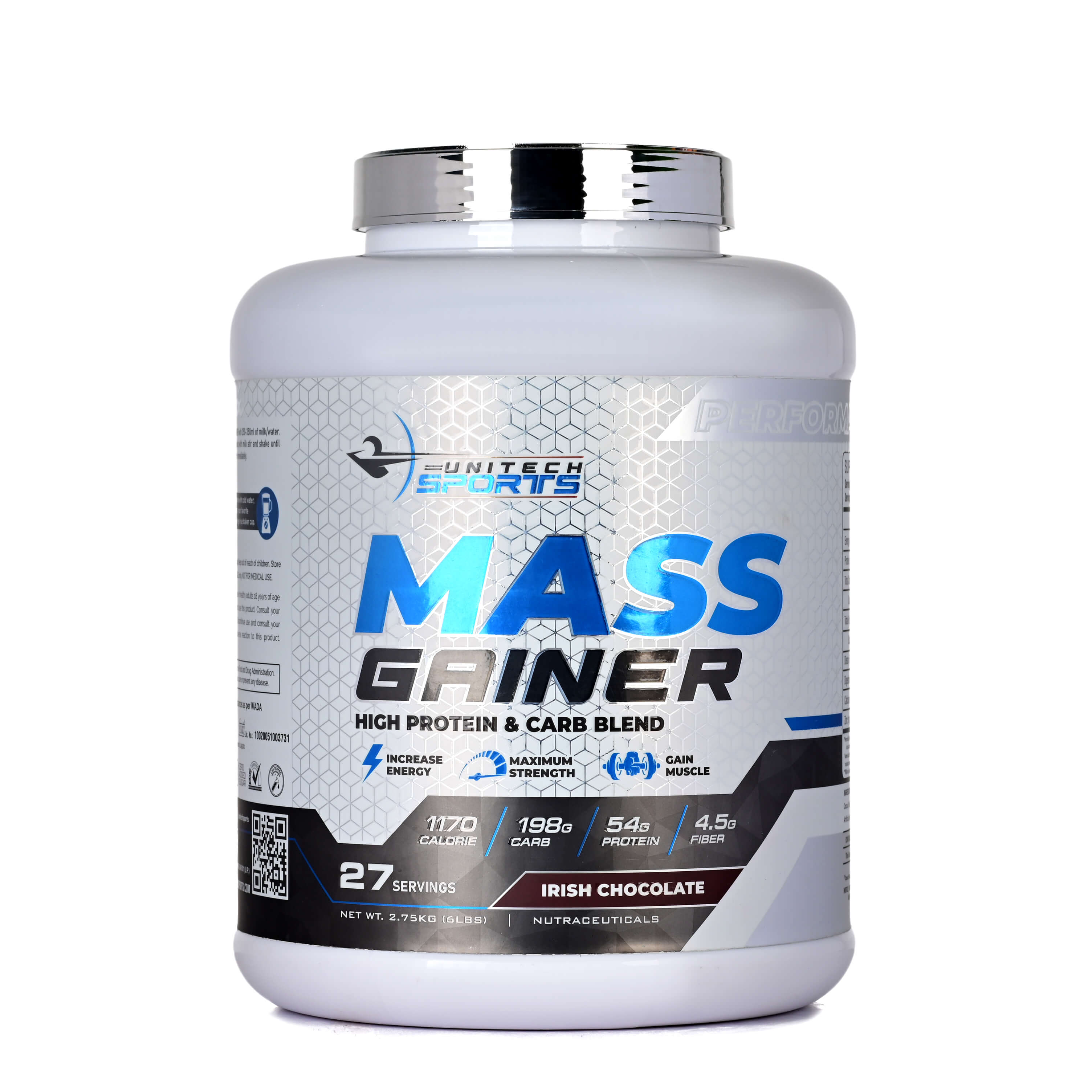 Mass Gainer 2.7 Kg Unitech