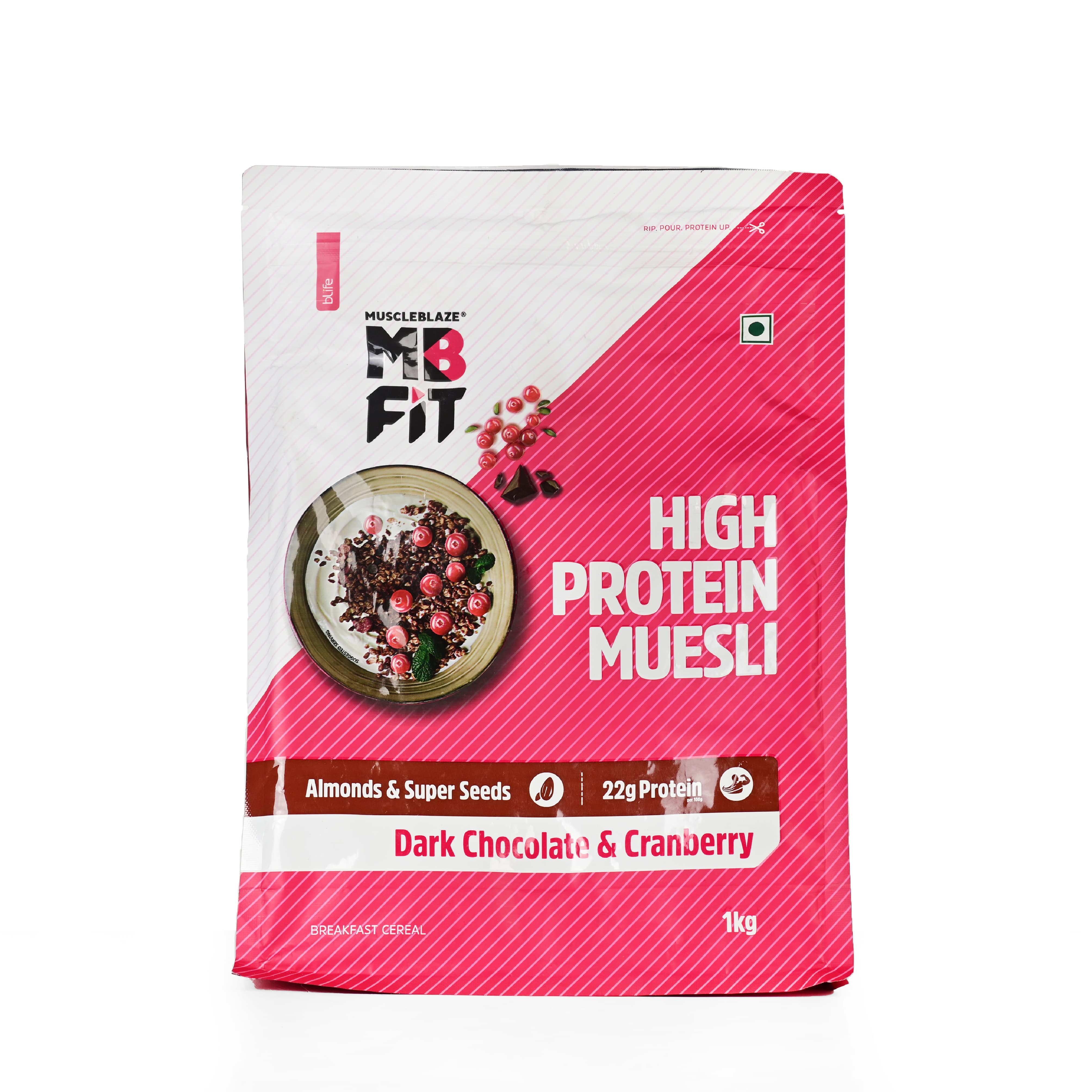 High Protein Muesli 1kg M.B