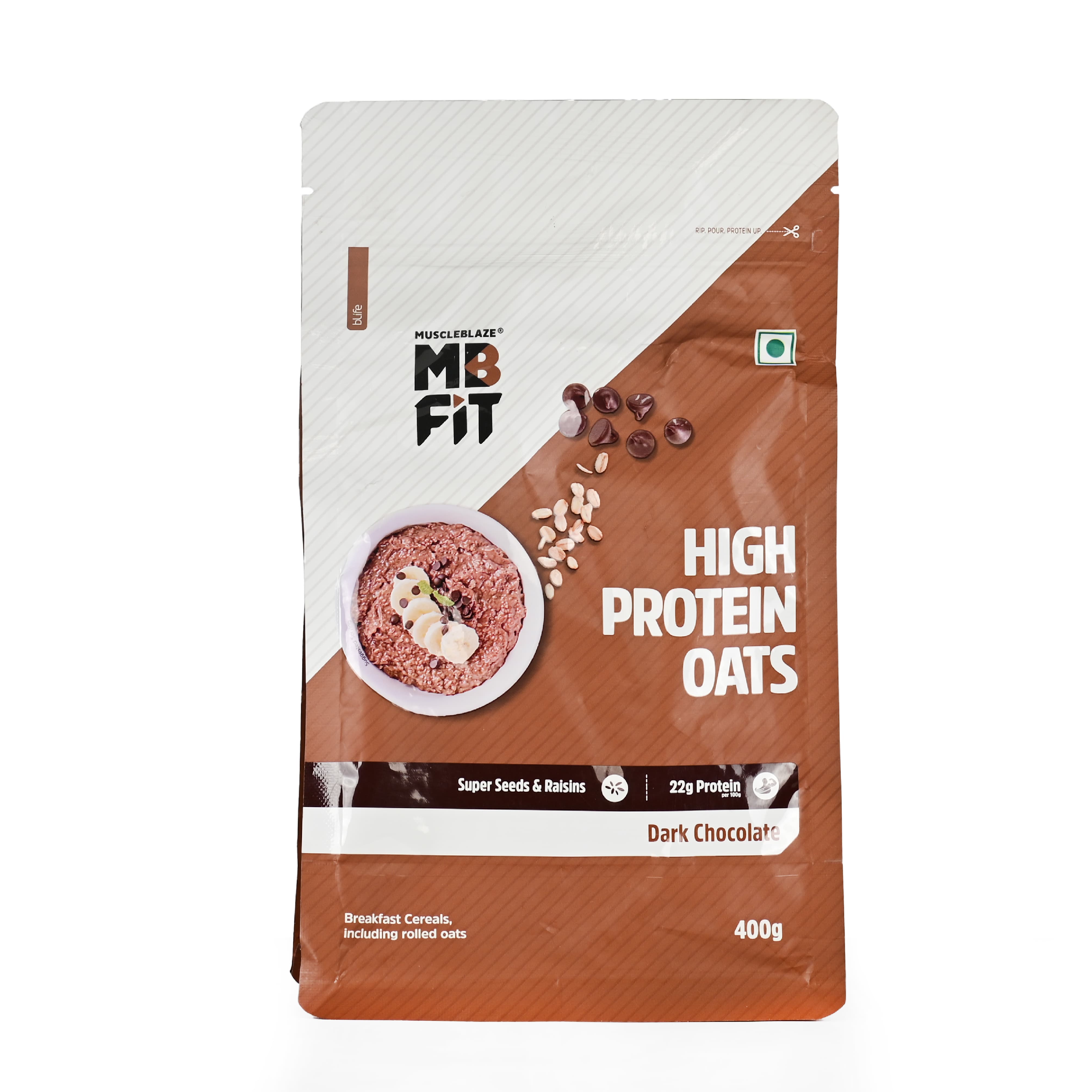High Protein Oats 400GM M.B