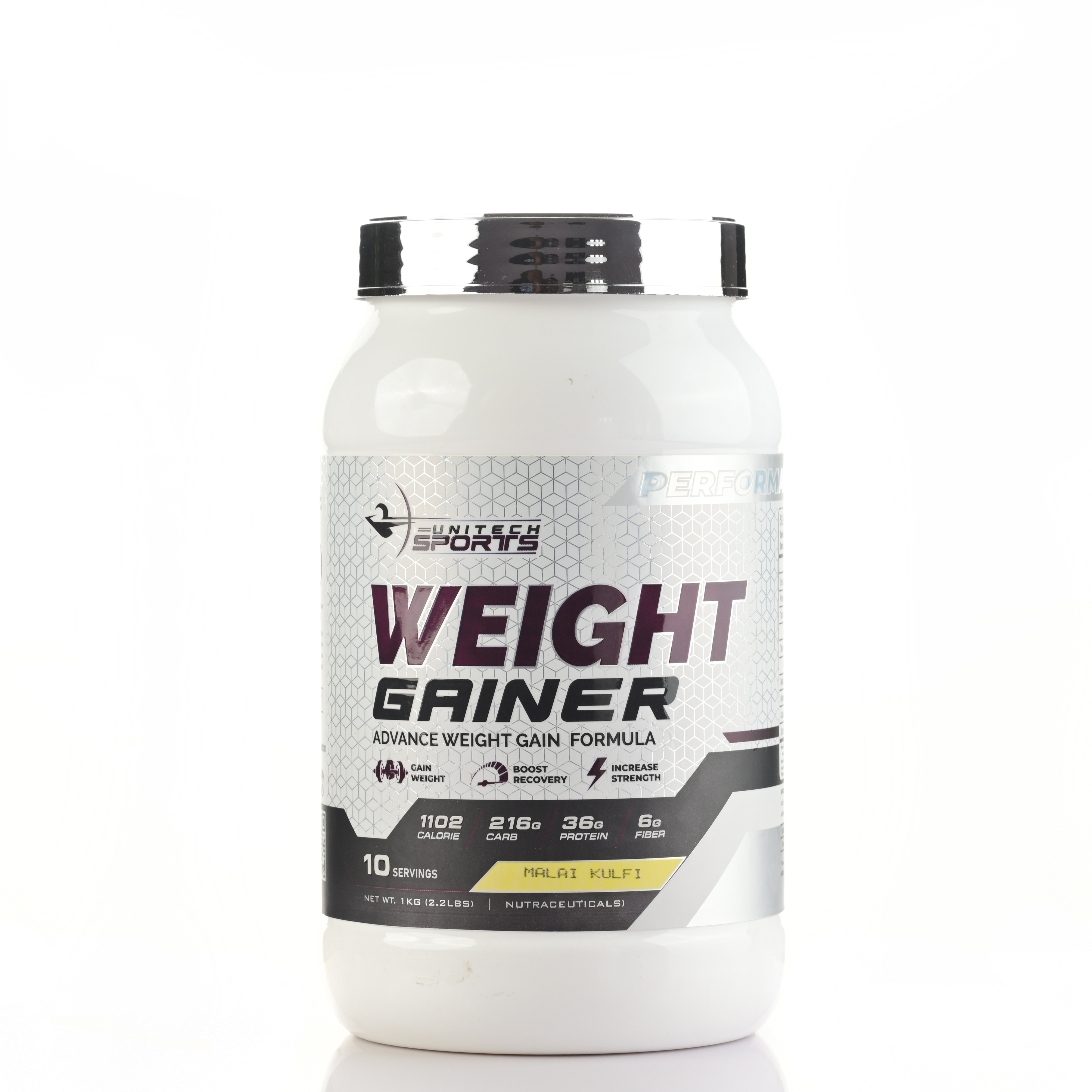 Unitech Weight Gainer 1 Kg (Malai kulfi)