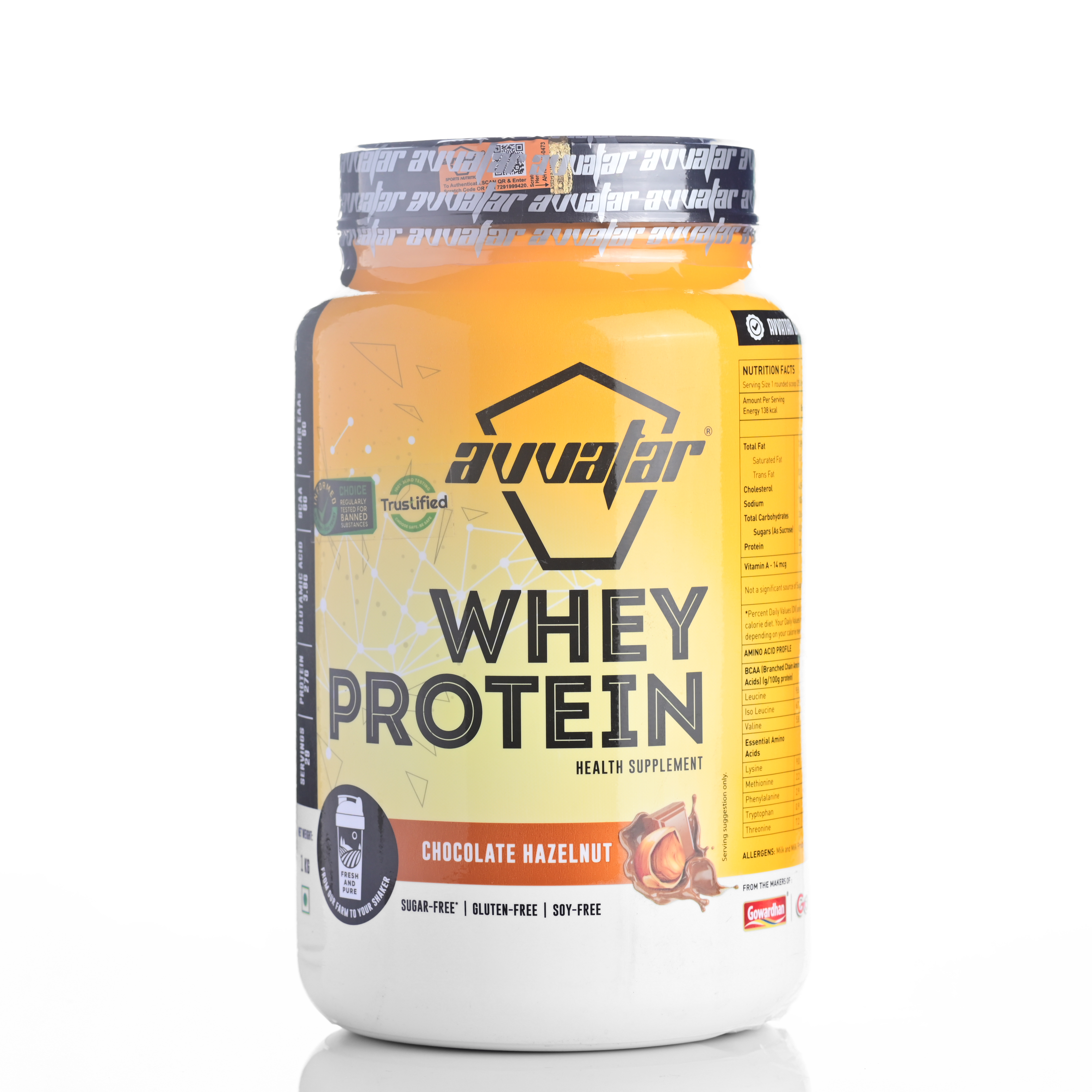 Avvatar Whey Protein 1 kg (Choclate Hazelnut)