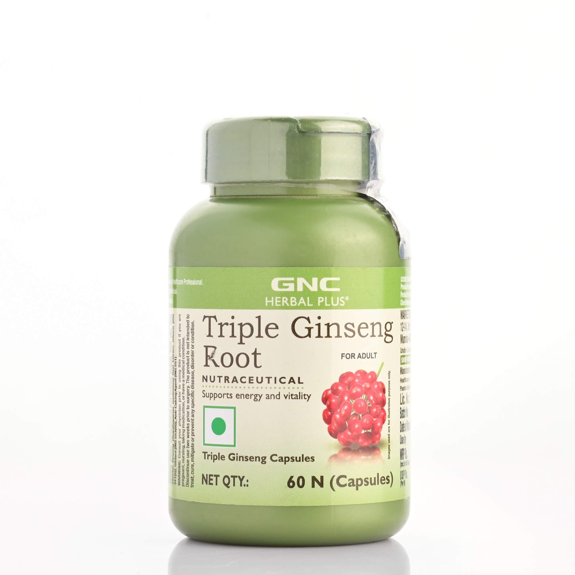 GNC Triple Ginseng Root 60Cap