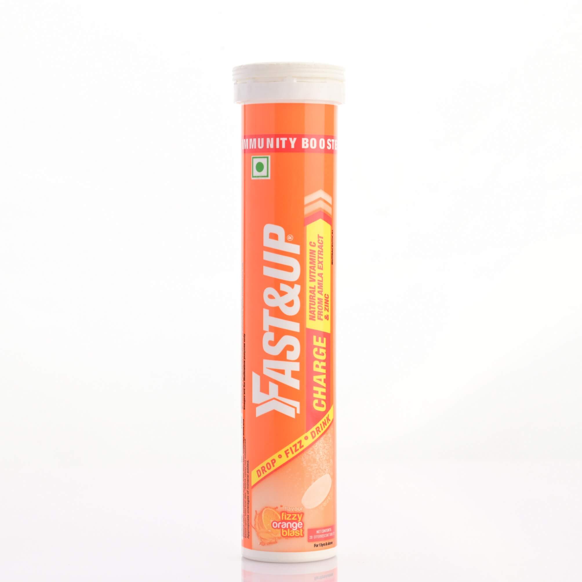 Fast&Up Charge Natural Vitamin C from Amla + Zinc to Boost your Immunity