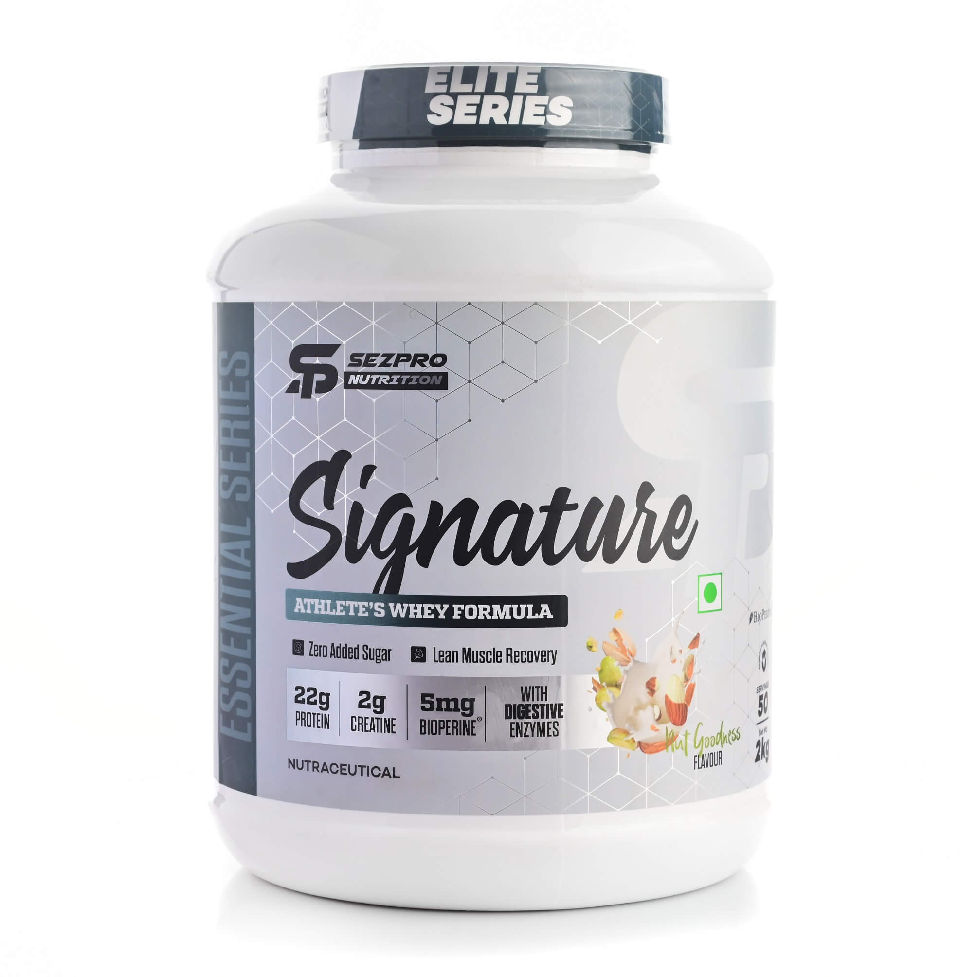 Sezpro Nutrition Signature Athlete's Whey Formula - 2kg (Nut Goodness)