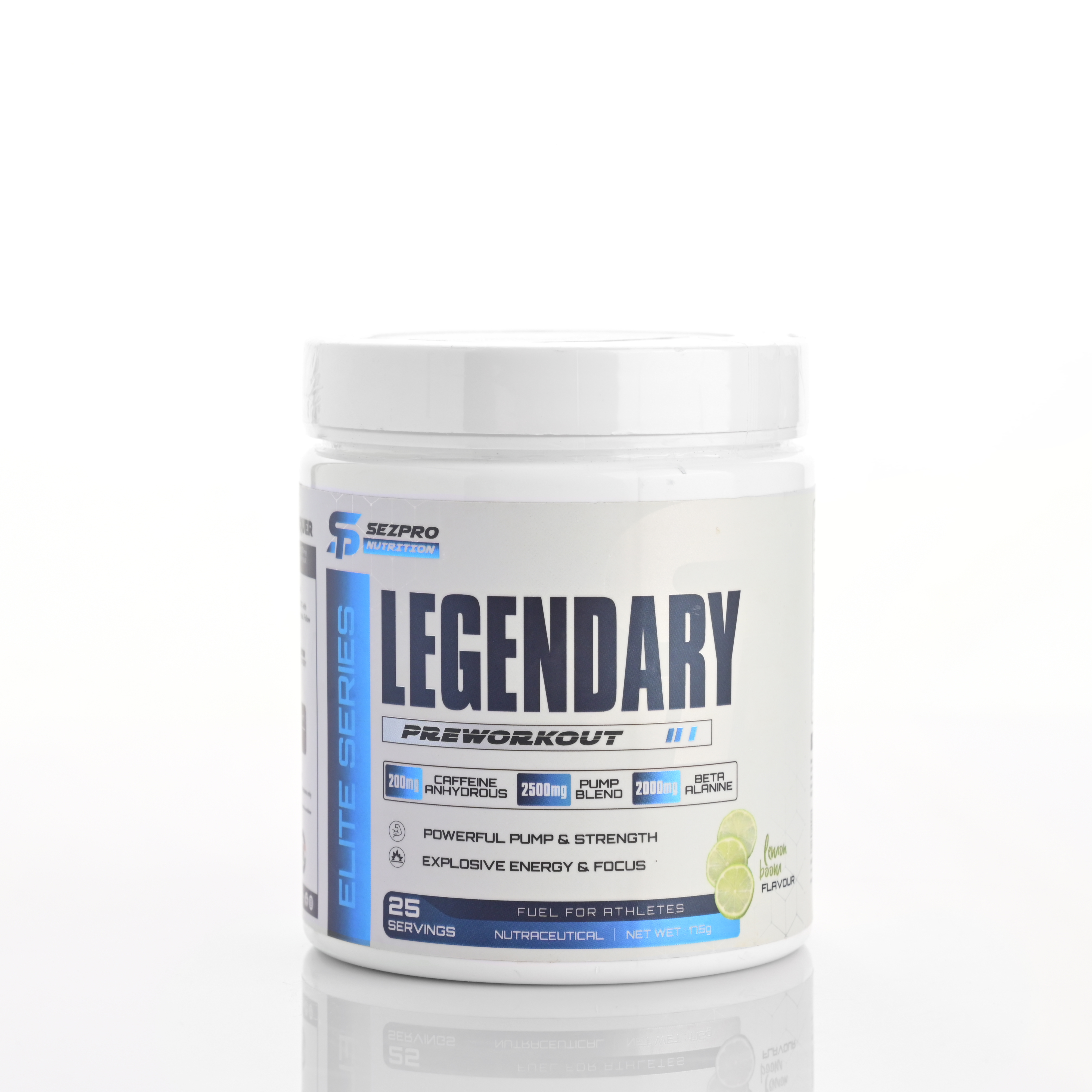 Sezpro Nutrition Lagendry Pre Workout - 175g - (Lemon boom)