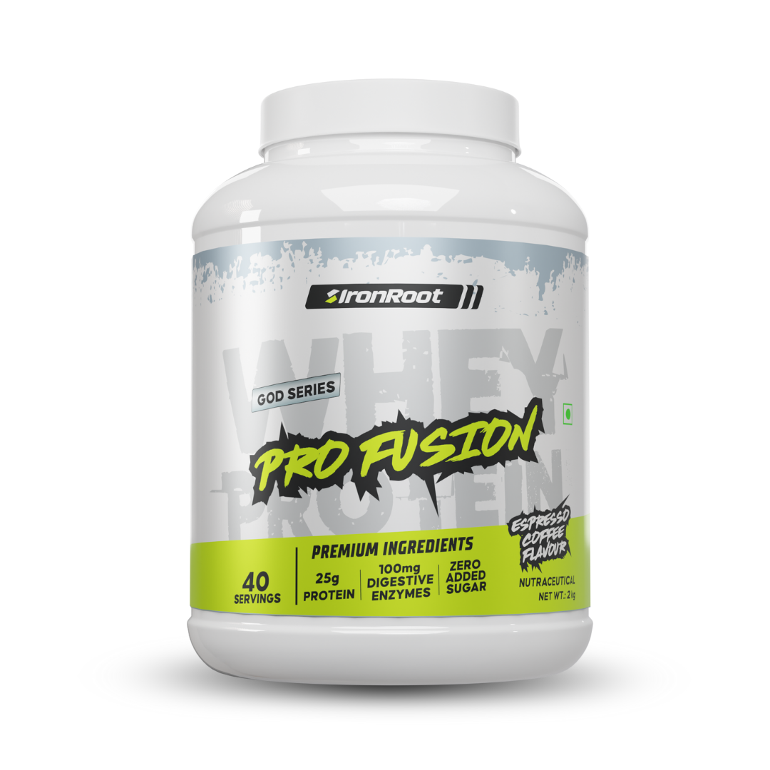 Iron Root ProFusion Whey Protein 2kg ( Espresso Coffe )
