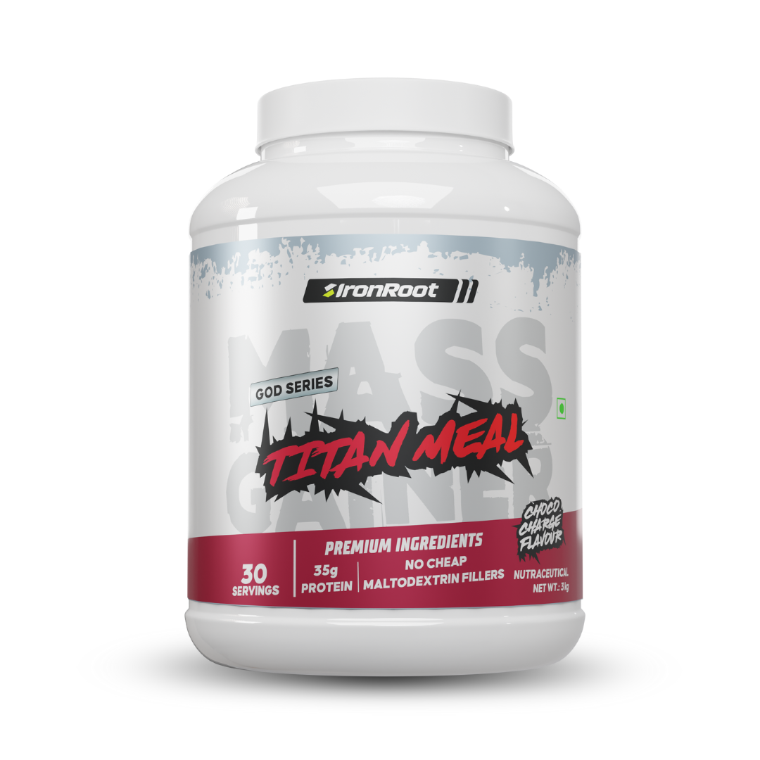 Iron Root Titan Meal Mass Gainer 3kg ( Choco Charge )