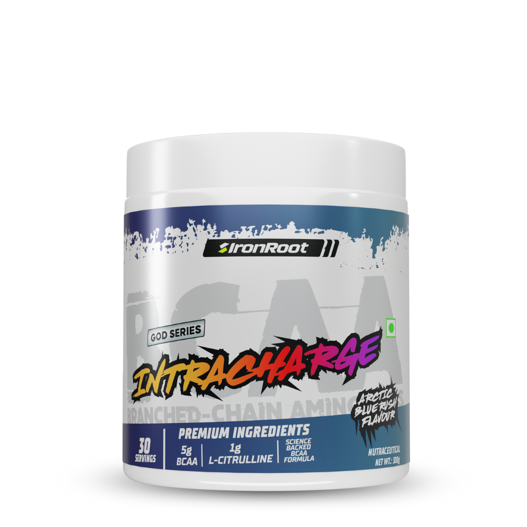 Iron Root Intracharge BCAA 30 Servings ( Artic Blue Rush )
